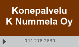 Konepalvelu K Nummela Oy logo